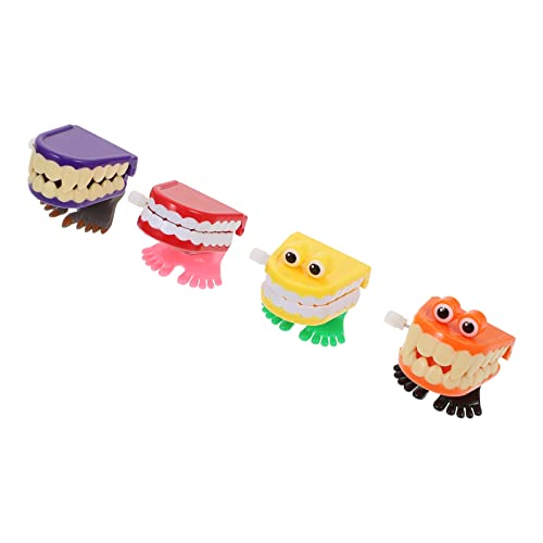TOYANDONA Aufziehspielzeug Frosch 4 Stücke Kognitives Modell Spielzeug für Kinder Sicheres Material Springendes Spielzeug mit Zähnen für Indoor Spiel für Jungen und Mädchen TOYANDONA Aufziehspielzeug Frosch 4 Stücke Kognitives Modell Spielzeug für Kinder Sicheres Material Springendes Spielzeug mit Zähnen für Indoor Spiel für Jungen und Mädchen von TOYANDONA