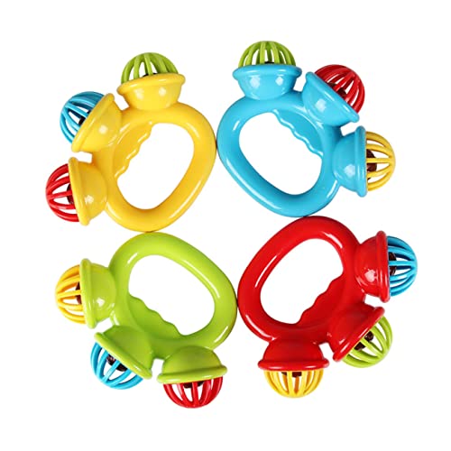 TOYANDONA 4Stücke Teiliges Handbellenspielzeug für Pädagogisches Musikinstrument für Junge Mädchen zur des Rhythmusgefühls Farben Zufällig Langlebig und Praktisch TOYANDONA 4Stücke Teiliges Handbellenspielzeug für Pädagogisches Musikinstrument für Junge Mädchen zur des Rhythmusgefühls Farben Zufällig Langlebig und Praktisch von TOYANDONA