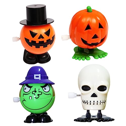 TOYANDONA 4stücke Teiliges Set Mädchen Spielzeug Aufzieh Spielzeug Mit Lustigen Jumping Figuren Für Halloween Springender Kürbis Skulptur Und Hexe Für Partys Und Zuhause TOYANDONA 4stücke Teiliges Set Mädchen Spielzeug Aufzieh Spielzeug Mit Lustigen Jumping Figuren Für Halloween Springender Kürbis Skulptur Und Hexe Für Partys Und Zuhause von TOYANDONA