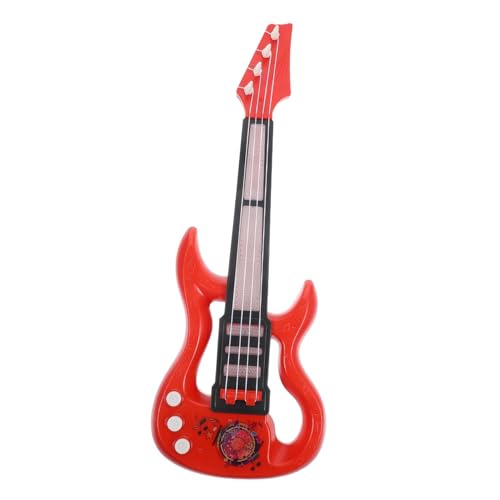 TOYANDONA 5 Stück E Gitarre Musikinstrument Kinder Ukulele Gitarre Kinder Ukulele Kleinkind Gitarre Ukulele Ukulele Für Komponenten Rot von TOYANDONA