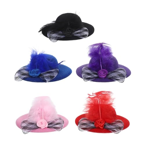 TOYANDONA 5 Stück Puppen Dekohut Mini Teeparty Hüte Hut Ornamente Mini Zylinder Kleiner Hut Für Puppen Hüte Teeparty Für Kleine Ornamentkappen Kleine Partyhüte Für TOYANDONA 5 Stück Puppen Dekohut Mini Teeparty Hüte Hut Ornamente Mini Zylinder Kleiner Hut Für Puppen Hüte Teeparty Für Kleine Ornamentkappen Kleine Partyhüte Für von TOYANDONA