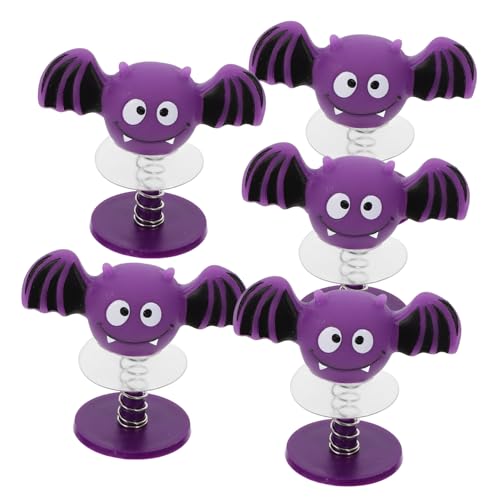 TOYANDONA 5 Stück Sprungspielzeug für Cartoon Halloween Spielzeuge Tragbare und Leichte Spring Spielzeuge für Halloween Partytüten und TOYANDONA 5 Stück Sprungspielzeug für Cartoon Halloween Spielzeuge Tragbare und Leichte Spring Spielzeuge für Halloween Partytüten und von TOYANDONA
