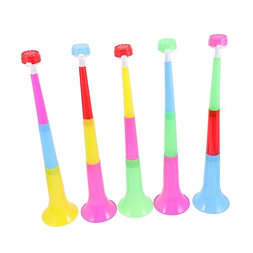 TOYANDONA 5 Stück Teiliges Ausziehbare Tröten Trompeten für Sportveranstaltungen Laute Trompeten Party Dekorationen und Beifall bei Fußballspielen TOYANDONA 5 Stück Teiliges Ausziehbare Tröten Trompeten für Sportveranstaltungen Laute Trompeten Party Dekorationen und Beifall bei Fußballspielen von TOYANDONA