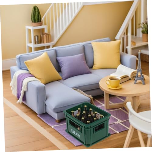 TOYANDONA 5 Stück Teiliges Miniatur Bierkasten aus Stabilem Resin Realistische Mini Getränkeflaschen mit Gitterstruktur als Puppenhaus Bar Küchenzubehör Detailgetreue Mikrohaus Dekoration TOYANDONA 5 Stück Teiliges Miniatur Bierkasten aus Stabilem Resin Realistische Mini Getränkeflaschen mit Gitterstruktur als Puppenhaus Bar Küchenzubehör Detailgetreue Mikrohaus Dekoration von TOYANDONA