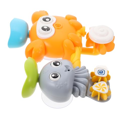 TOYANDONA 5 Stück Wasserspielzeug Badewanne Kleinkind Badespielzeug Krabbenspielzeug Für Babys Babywanne Babybadewanne Babybadespielzeug Krabbenspielzeug Für Kinder von TOYANDONA