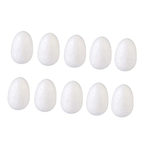 TOYANDONA 50 Stück Eier Weiß zum Bemalen Langlebige DIY Osterdekoration für zu Ostern Vielseitig für Familienfest Hochzeits und Festdeko Geeignet TOYANDONA 50 Stück Eier Weiß zum Bemalen Langlebige DIY Osterdekoration für zu Ostern Vielseitig für Familienfest Hochzeits und Festdeko Geeignet von TOYANDONA