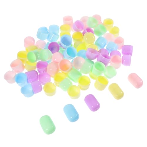 TOYANDONA 50 Stück Gacha-Ball Verkaufsautomat Spielzeug Mehrzweck-Packball Partybevorzugung befüllbare Kugeln Schüttgut gefüllte Kugel Kaugummimaschine Eier Kapsel Plastik TOYANDONA 50 Stück Gacha-Ball Verkaufsautomat Spielzeug Mehrzweck-Packball Partybevorzugung befüllbare Kugeln Schüttgut gefüllte Kugel Kaugummimaschine Eier Kapsel Plastik von TOYANDONA