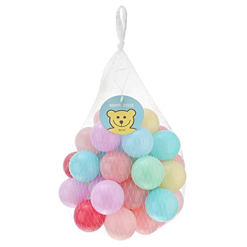 TOYANDONA 50 Stück Meeresball kinderspielzeug für Babies Toys säuglingsspielzeug Toys for balles Bälle für Bällebad Buntes mit Ozeanbällen Sport Colorful von TOYANDONA