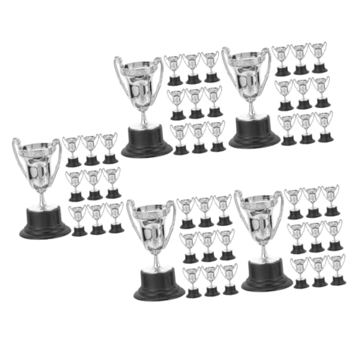 TOYANDONA 50 Stück Trophäe Preisverleihung Mini-Award-Cupsr Miniatur Schulfestpreis klein belohnung kinder plastiktisch kinderf + spielzeug Spielpreis für die Kinderparty von TOYANDONA