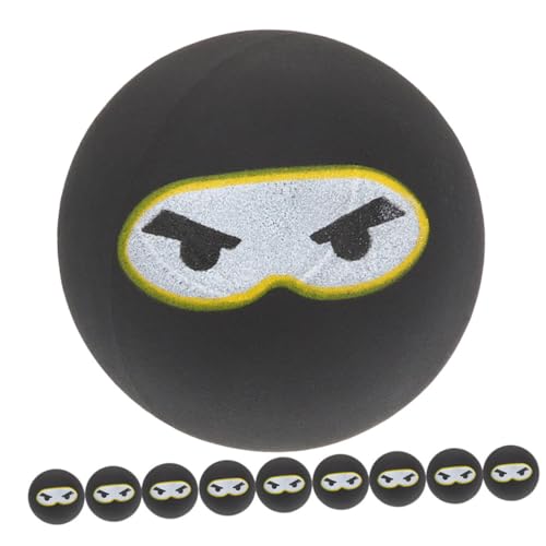 TOYANDONA 50 Stück hüpfendes Ballspielzeug outdoor Gummibälle für hochelastischer Ball Ninja-Hüpfbälle Wettkampf-Trainingsball Hüpfbälle Halloween Hüpfbälle für von TOYANDONA