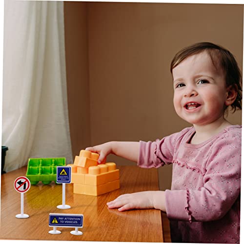 TOYANDONA 56 Stück Teiliges Verkehrszeichen Spielset Realistische Straßensimulation Langlebige Verkehrszeichen und Straßensperren Fördert Motorische Fähigkeiten und Verkehrserziehung für TOYANDONA 56 Stück Teiliges Verkehrszeichen Spielset Realistische Straßensimulation Langlebige Verkehrszeichen und Straßensperren Fördert Motorische Fähigkeiten und Verkehrserziehung für von TOYANDONA