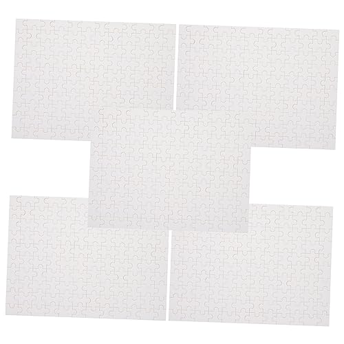 TOYANDONA Leeres Sublimations Puzzle 5 Stück für Selbstgemacht Graffiti Holz Rohlingpuzzle für Kreative Bastelarbeiten und Aktivitäten TOYANDONA Leeres Sublimations Puzzle 5 Stück für Selbstgemacht Graffiti Holz Rohlingpuzzle für Kreative Bastelarbeiten und Aktivitäten von TOYANDONA