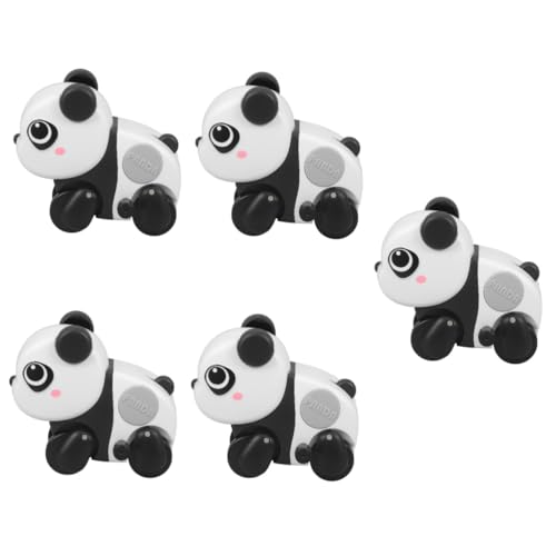 TOYANDONA 5St Denkspiel Tiere springen Spielzeug Tierspielzeug Panda Auto kinderpuzzle kinderspielzeug Spielzeuge Kleinkindspielzeug Aufziehspielzeug in Tierform süßes Aufziehspielzeug Abs von TOYANDONA