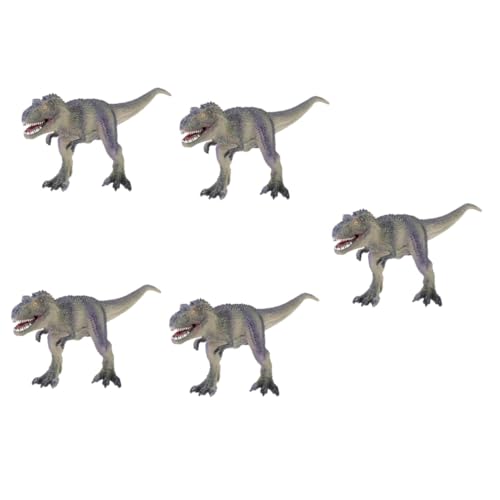 TOYANDONA 5St Dinosaurier-Modellspielzeug Tierspielzeug für Kinder Spielzeug für die frühe Bildung von Kindern Dino Figuren Dino bastelset Dinosaurierspielzeug für Kinder Tierstatue Plastik von TOYANDONA