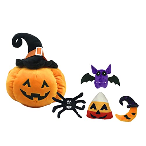 TOYANDONA 5St entzückendes Cartoonkissen Halloween plüschtier Halloween fensterdeko halloweensüsichkeiten Halloween- Halloween-Plüsch-Fledermaus lustige Puppe Plüschpuppendekoration von TOYANDONA