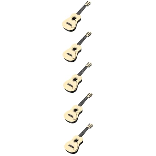 TOYANDONA 5st Gitarrenspielzeug Kleinkind Gitarre Ukulele Für Kinder Kindergitarre Für Jungen Kinder-Ukulele-Spielzeug Gitarre Für Kinder Kindergitarre Für Mädchen Kinder Gitarre Plastik von TOYANDONA