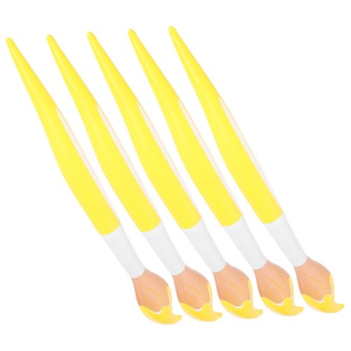 TOYANDONA 5st Pinselspielzeug Riesige Pinsel Aufblasbare Requisiten Aufblasbare Dekorationen Mit Pinsel Riesenpinsel Für Das Klassenzimmer Stift Aufblasbarer Riese Große Pinsel Pvc Yellow von TOYANDONA