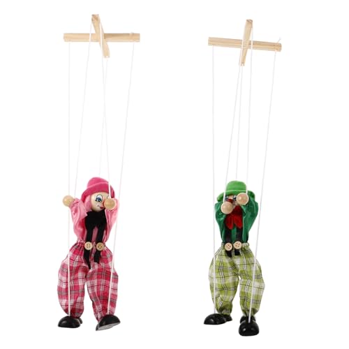 TOYANDONA 6 STK Marionette Clownpuppe Plüsch Zubehör für Puppenspiele Handpuppe Clown tiys interaktives Spielzeug Interactive Toys Puppen für Kinder 8-10 lustige Piratenschiffe Stoff von TOYANDONA