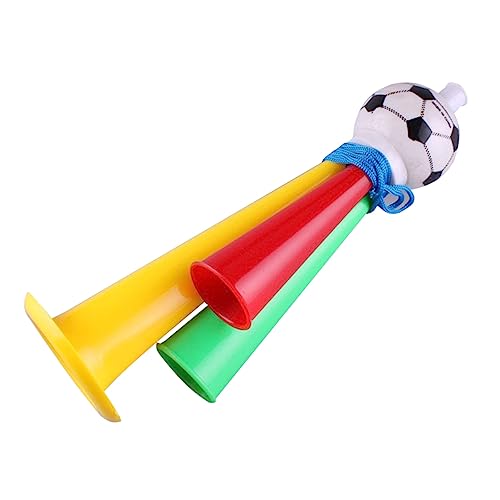 TOYANDONA 6 Stk Krachmacher für Fußballspiel Blasrohr Hupe für Fußballspiele stadion horn fussball spielzeug fußball spielzeug fussball fanartikel Fußballspiel horn Fußball Trompete Plastik von TOYANDONA