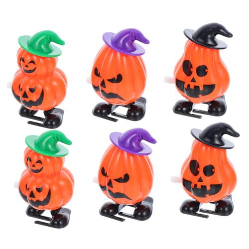 TOYANDONA 6 Stück Kürbis Aufziehspielzeug für Partygeschenke Treat Bag Füller und Geburtstagsüberraschungen Lustiges Kürbis für Halloween TOYANDONA 6 Stück Kürbis Aufziehspielzeug für Partygeschenke Treat Bag Füller und Geburtstagsüberraschungen Lustiges Kürbis für Halloween von TOYANDONA