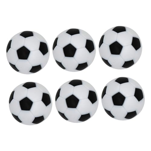 TOYANDONA 6 Stück Mini Kickerbälle Tischfußball Ersatzbälle Für Und Ideal Für Spaß Und Wettkämpfe Perfekt Oder Mitgebsel Für Fußball Fans von TOYANDONA