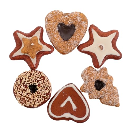 TOYANDONA 6 Stück Realistische Gefälschte Kekse mit Schokoladen Design Detailgetreue Simulation Lebensmittel Requisiten für Fotografie Partydekoration TOYANDONA 6 Stück Realistische Gefälschte Kekse mit Schokoladen Design Detailgetreue Simulation Lebensmittel Requisiten für Fotografie Partydekoration von TOYANDONA