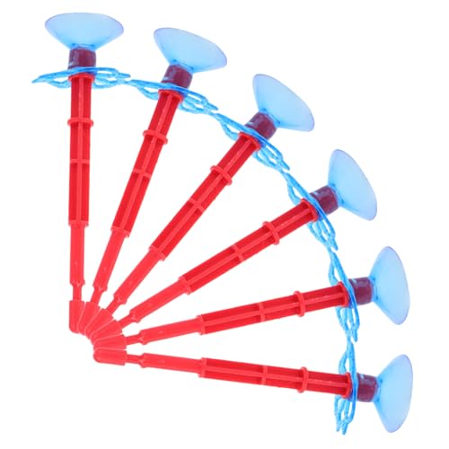 TOYANDONA 6 Stück Saugnapf Pfeile für Kinder Spinnen Spielzeug mit Wandklebenden Saugnäpfen Ersatzpfeile für Handgelenk Outdoor Spaß für Kinderpartys Spielzeug für Gruppenspiele TOYANDONA 6 Stück Saugnapf Pfeile für Kinder Spinnen Spielzeug mit Wandklebenden Saugnäpfen Ersatzpfeile für Handgelenk Outdoor Spaß für Kinderpartys Spielzeug für Gruppenspiele von TOYANDONA