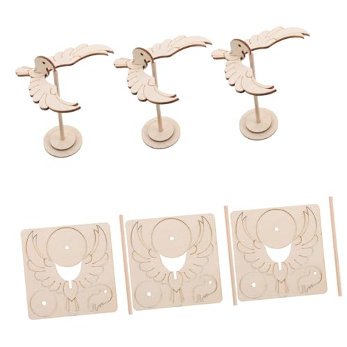 TOYANDONA 6 Stück Teiliges DIY Balancierender Adler Holz Bastelspielzeug für Fördert Kreativität Motorik und Problemlösung Stem Lernspielzeug für Feinmotorik und Gleichgewichtstraining TOYANDONA 6 Stück Teiliges DIY Balancierender Adler Holz Bastelspielzeug für Fördert Kreativität Motorik und Problemlösung Stem Lernspielzeug für Feinmotorik und Gleichgewichtstraining von TOYANDONA