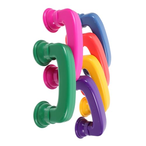 TOYANDONA 6 Stück Teiliges Flüsterlesetelefon für Vorschulkinder Farbenfrohe Abs spieltelefone mit Abgerundeten Kanten Sicher und Robust Fördert Sprachtherapie Hörverständnis und Kognitive TOYANDONA 6 Stück Teiliges Flüsterlesetelefon für Vorschulkinder Farbenfrohe Abs spieltelefone mit Abgerundeten Kanten Sicher und Robust Fördert Sprachtherapie Hörverständnis und Kognitive von TOYANDONA