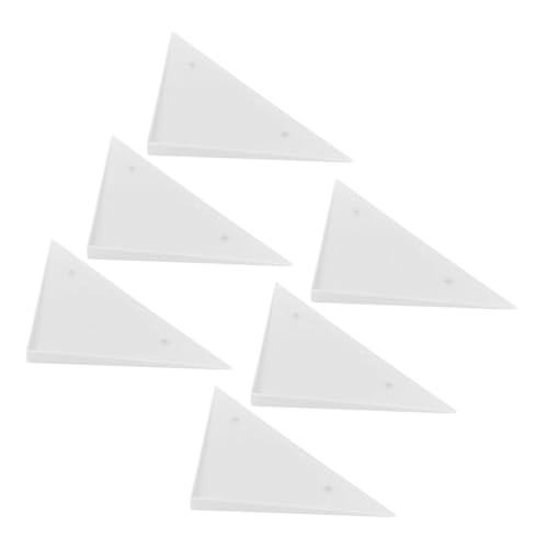 TOYANDONA 6 Stück Teiliges Foosball Tisch Dreieck-eckenschutz aus Robustem Kunststoff Ersatz Stangen Tischfußball Stabile Kantenabdeckungen für Spieltische für Spielzimmer und Turniere TOYANDONA 6 Stück Teiliges Foosball Tisch Dreieck-eckenschutz aus Robustem Kunststoff Ersatz Stangen Tischfußball Stabile Kantenabdeckungen für Spieltische für Spielzimmer und Turniere von TOYANDONA