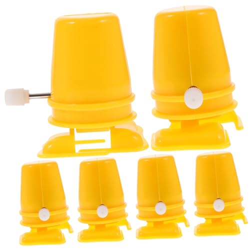 TOYANDONA 6 Stück Teiliges Kompakter Robuster Aufziehmechanismus-Roboter-mechanismus für DIY-knete und Wiederverwendbarer Kunststoff-aufziehmechanismus für Handgemachte Bastelprojekte TOYANDONA 6 Stück Teiliges Kompakter Robuster Aufziehmechanismus-Roboter-mechanismus für DIY-knete und Wiederverwendbarer Kunststoff-aufziehmechanismus für Handgemachte Bastelprojekte von TOYANDONA