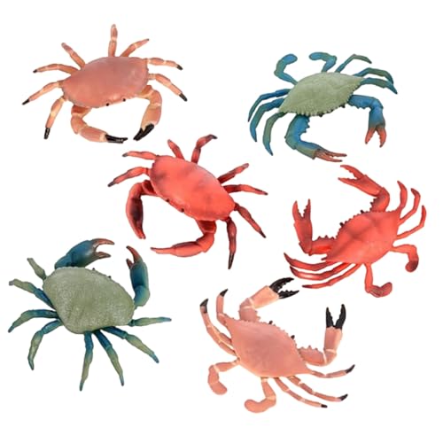 TOYANDONA 6 Stück Teiliges Lernspielzeug Realistische Detailgetreue Meeres tiermodelle Künstliche Simulation Kindgerechte Fördert Kreativität und Kognitive Entwicklung TOYANDONA 6 Stück Teiliges Lernspielzeug Realistische Detailgetreue Meeres tiermodelle Künstliche Simulation Kindgerechte Fördert Kreativität und Kognitive Entwicklung von TOYANDONA