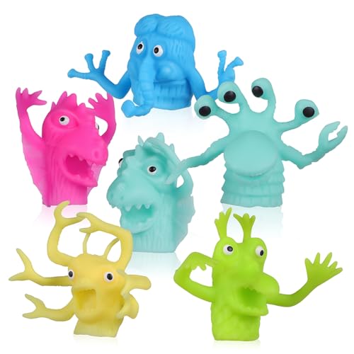 TOYANDONA 6 Stück Teiliges TPR Fingerpuppen für Weiche Handpuppen mit Niedlichen Cartoon Designs Spielerisches Lernspielzeug für Kleinkinder und Jungen Fördert Eltern Junge TOYANDONA 6 Stück Teiliges TPR Fingerpuppen für Weiche Handpuppen mit Niedlichen Cartoon Designs Spielerisches Lernspielzeug für Kleinkinder und Jungen Fördert Eltern Junge von TOYANDONA