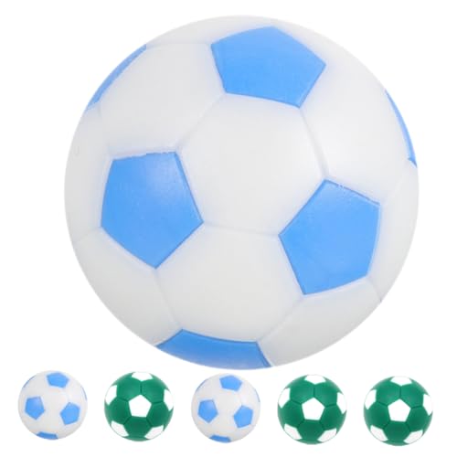 TOYANDONA 6 Stück Tischfussball Fußball Bleistifte Fußbälle Heller Fußball, Kleiner Fußball Fußball-Party-tischdecke Tischfußballball Schaumstoff-fußball Tischfußballspiel Plastik von TOYANDONA