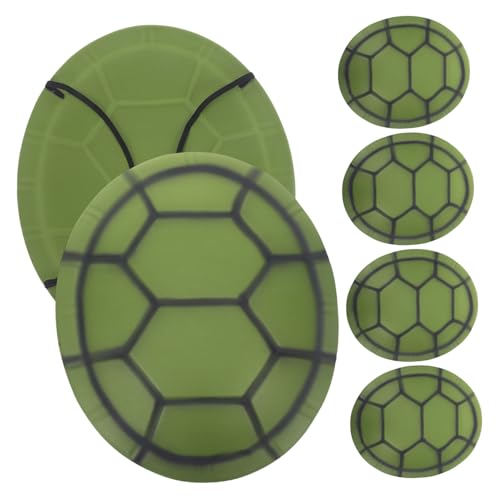 TOYANDONA 6 Stücke Schildkröte Shell Cosplay Requisiten Eva Halloween Schildkröte Shell Prop Schildkröte Shell Dekorationen Kostüm von TOYANDONA