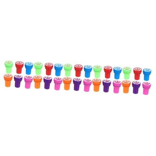 TOYANDONA 60 Stk Spielzeug mit Tierstempeln kinder bastelset bastelsets für kinder kinderstempel die Klaue Kinder Briefmarken Pfotenabdruckstempel aus Kunststoff Niedliche DIY-Stempel Abs von TOYANDONA