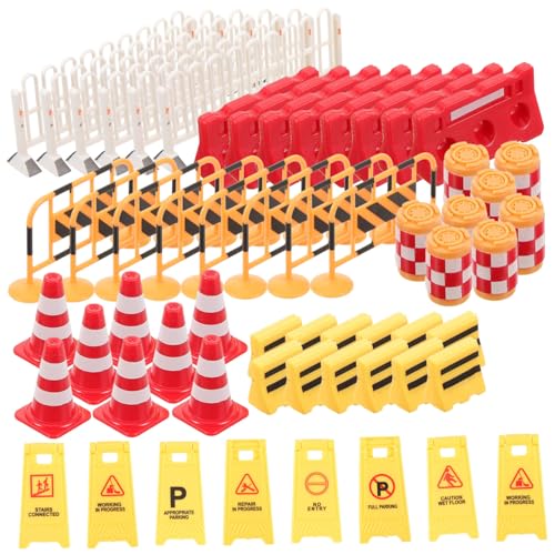 TOYANDONA 62 Stück Teiliges Verkehrszeichen mit Realistischen Bunten Straßensperren und Verkehrsschildern Leicht und Kompakt für Kindliche Verkehrserziehung und Nachahmungsspiel TOYANDONA 62 Stück Teiliges Verkehrszeichen mit Realistischen Bunten Straßensperren und Verkehrsschildern Leicht und Kompakt für Kindliche Verkehrserziehung und Nachahmungsspiel von TOYANDONA