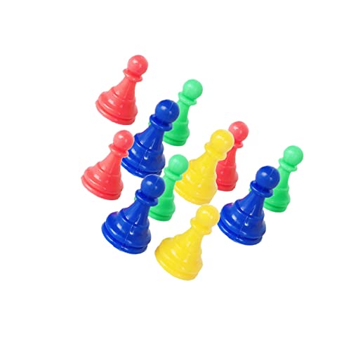 TOYANDONA 64 Stück 8 Schachfigur Abnehmbarer Auto-Naht-Organizer Münze Schachbrett Chess Pieces Chess up Board schachkassette spielsachen Spielsteine spielwaren Zubehör für Brettspiele von TOYANDONA