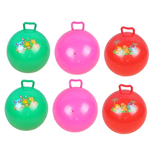 TOYANDONA 6St den Ball klopfen Schaumstoff-Bällebad Blase Ballon prallen kinderspiele Spiele Kid Toys spielsachen für Hüpfburder für Springender Ball Plastik von TOYANDONA