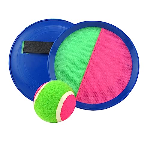 TOYANDONA 6st Spiel Werfen Und Fangen Wurfspielzeug Toss-Catch-Ball-kit Fangspiel Für Kleinkinder Handwurf-fangballspiel Kinder Und Fangspiel Draußen Kinderspielzeug Strandspielzeug Blue von TOYANDONA