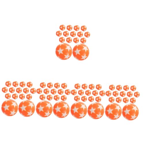 TOYANDONA 75 STK Kicker Zubehör tischfußball plastikball Mini Football fußball zubehör Football Accessories Fußball Ball austauschbare Kickerbälle auswechselbare Kickerbälle Tischspielbälle von TOYANDONA