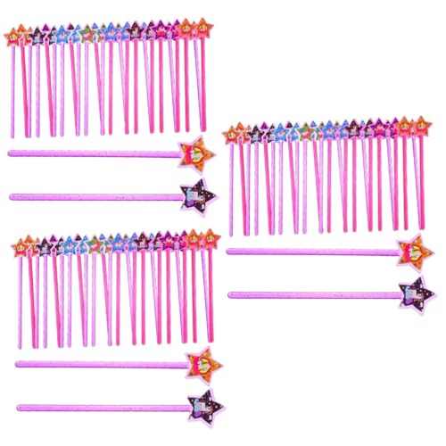 TOYANDONA 75 STK Zauberstab The photostick Toys for Sternförmige Feenstäbe Feenstab Feenstäbe Kinderspielzeug Partyspiel Feenstäbe Party-Requisiten Plastik von TOYANDONA