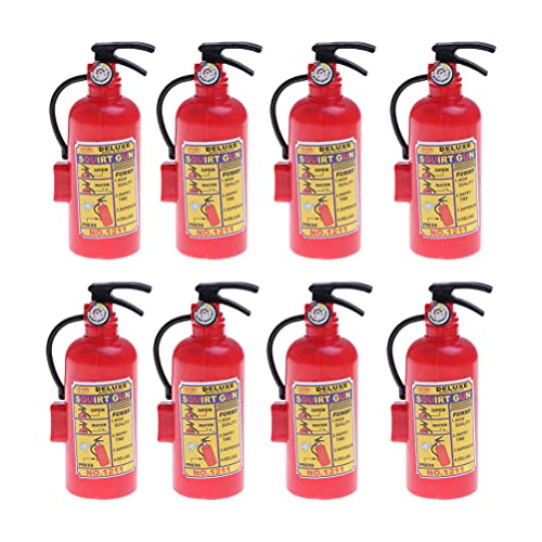 TOYANDONA 8 Pcs Feuerlöscher Squirter Wasser Spritzen Spielzeug Sommer Outdoor Spielzeug von TOYANDONA