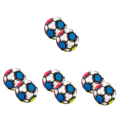 TOYANDONA 8 STK Glitzerkugel Kinder Glühender Fußball Kugeln Zum Leuchten Bringen Fußball Ball Lustiger Fußball Leuchtender Fußball Im Freien Fußballspielzeug Aus Kunststoff PVC von TOYANDONA