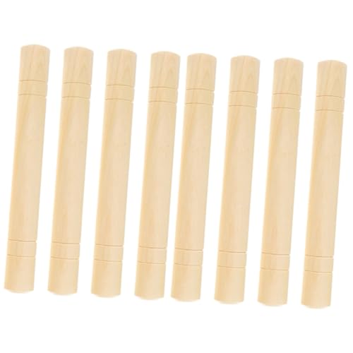 TOYANDONA 8 STK Musiksticks für Kinder kinderinstrumente Kinder musikinstrumente Schlaginstrumente Rhythmus-Stöcke Kinderspielzeug Musikspielzeug Klassische Rhythmusstöcke Trommelstöcke Holz von TOYANDONA