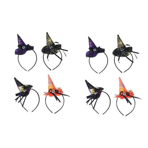 TOYANDONA 8 Stk Stirnbänder für Kostümpartys Halloween-Spinnenkostüm Baby Flaschenhalter Halloween-Party-Stirnbänder haarschmuck Stirnband für Kinder Halloween-Haarreifen bilden Kopftaste von TOYANDONA