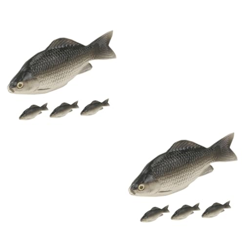 TOYANDONA 8 STK Simulation Von Schaumfischen Simulation Fischverzierung Künstliches Fischmodell Spielzeug Fisch Fisch-Modell Fisch Figur Simulation Fischmodell Schmücken Tier Kind von TOYANDONA