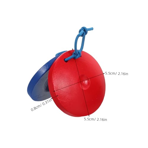 TOYANDONA 8 Stück Teiliges Holz Kastagnetten Finger Percussion Instrumente für Frühe Musikerziehung Kindgerechte Fördert Feinmotorik und Rhythmusgefühl für Vorschule und Familienaktivitäten TOYANDONA 8 Stück Teiliges Holz Kastagnetten Finger Percussion Instrumente für Frühe Musikerziehung Kindgerechte Fördert Feinmotorik und Rhythmusgefühl für Vorschule und Familienaktivitäten von TOYANDONA