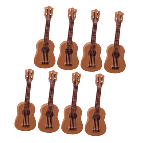 TOYANDONA 8 Stück Teiliges Miniatur Gitarrenmodell aus Widerstandsfähigem Resin Detailgetreu Geschnitzt Kompakt für Puppenhaus Dekoration Sammlerstücke und DIY Geschenke Langlebig und TOYANDONA 8 Stück Teiliges Miniatur Gitarrenmodell aus Widerstandsfähigem Resin Detailgetreu Geschnitzt Kompakt für Puppenhaus Dekoration Sammlerstücke und DIY Geschenke Langlebig und von TOYANDONA