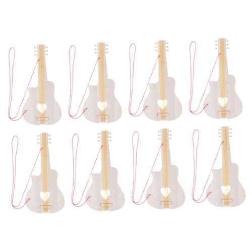 TOYANDONA 8stücke Spielzeuggitarre Für Kleinkinder Aus Holz Minigitarre Zum Bemalen Und Dekorieren Holzgitarre Zum Selbermachen Kleine Gitarre Für Bastelprojekte Ausgeschnittene TOYANDONA 8stücke Spielzeuggitarre Für Kleinkinder Aus Holz Minigitarre Zum Bemalen Und Dekorieren Holzgitarre Zum Selbermachen Kleine Gitarre Für Bastelprojekte Ausgeschnittene von TOYANDONA